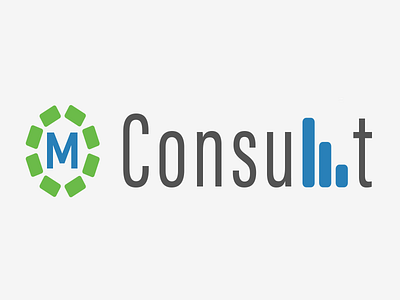 MConsult logo design