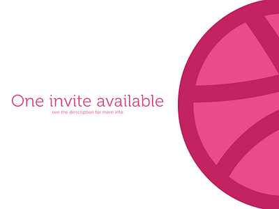 Dribbble Invite