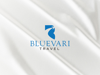 Bluevari Travel - Logo Design b letter logo b logo blue logo bluevari travel clean logo company logo graphic design illustrator letter mark logo branding logo design luxury logo minimalistic logo modern logo traveling logo