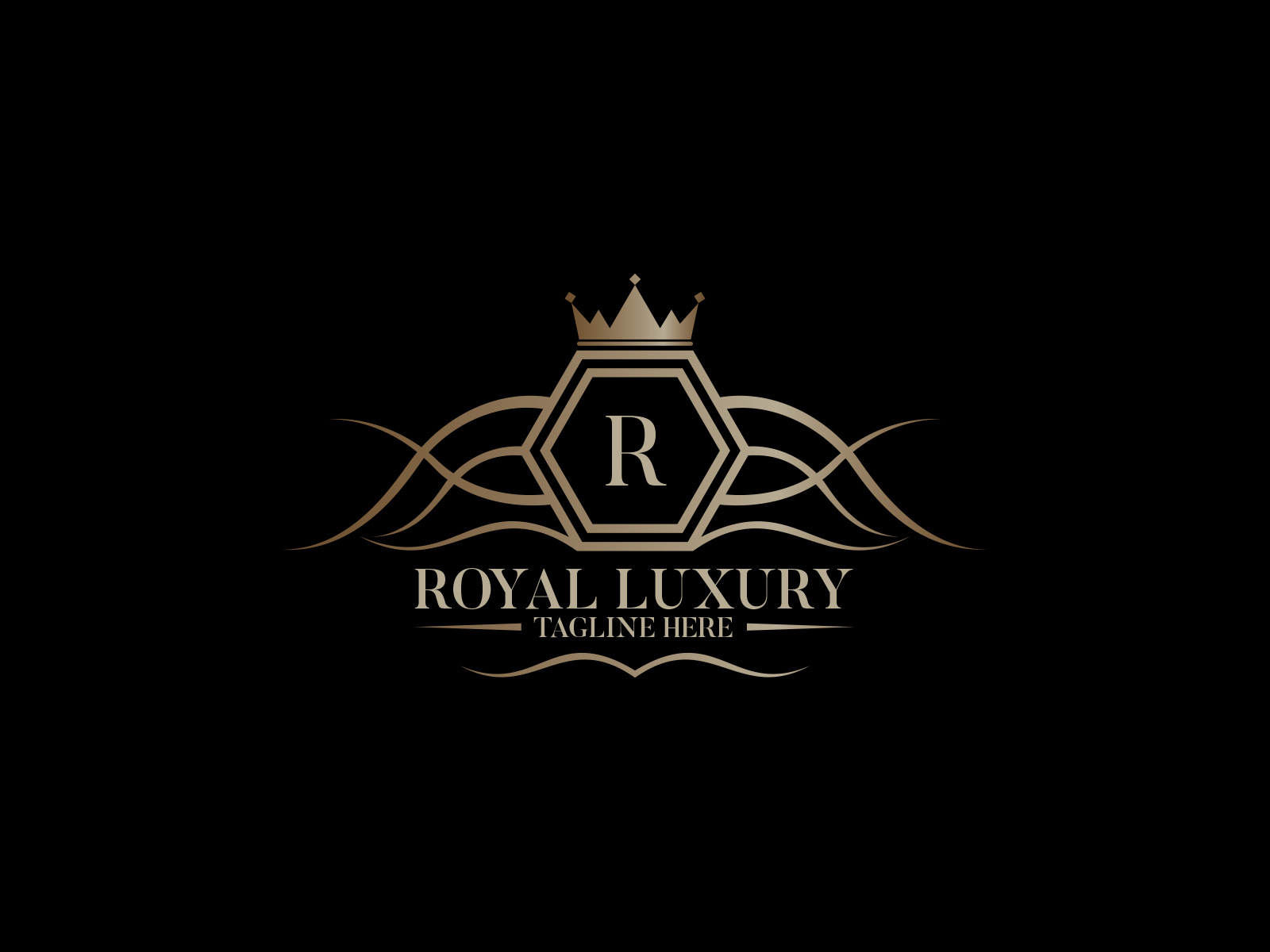 Royal Luxury Logo Design By Rasilvis Studio On Dribbble