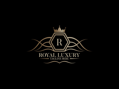 Royal luxury logo design clean logo company logo design graphic design illustration illustrator logo logo design luxury logo modern logo royal company logo royal logo royal luxury logo