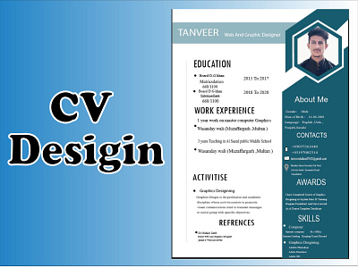 Graphics Designing /Resume Designing /CV Designing design graphic design illustration motion graphics typography