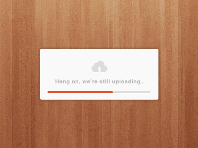 Uploading white wood
