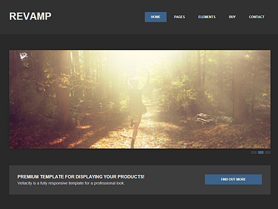 Revamp Responsive HTML5 Template