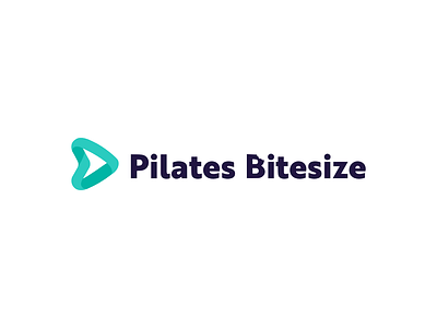 Pilates Bitesize - Branding affinity designer bitesize branding ipad pro logo pilate pilates play play button play logo typography vector video video logo