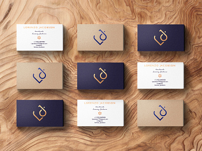 Lorenzo Jacobson / Business cards design