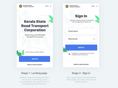 Bus booking app landing page and Sign in, Travel booking app landing design landing page official sign in sign in page travel app ui uiux username ux ux design