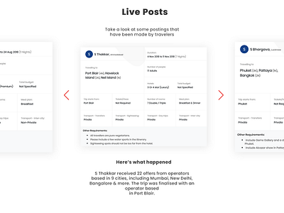 Live posts section website design for NockNock branding creative design design elegant design elegant font fullscreen helvetica sanfrancisco sliders typography ui ux website