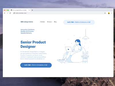 Personal Portfolio website design ixda portfolio product design product designer products ux design website design wireframe