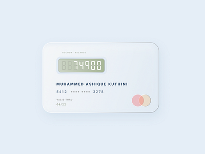 Credit Card design