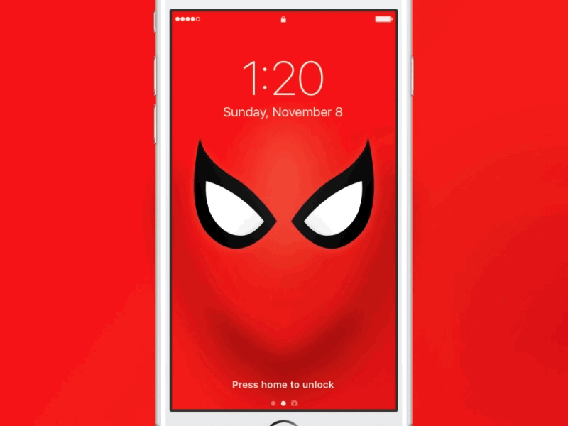 Spidey Wallpaper for iPhone ios iphone marvel minimalist spider-man spiderman spidey superhero wallpaper