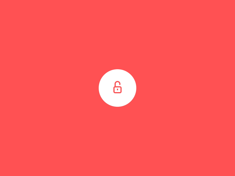 Locking Up animation button interaction lock locked principle safe unlocked