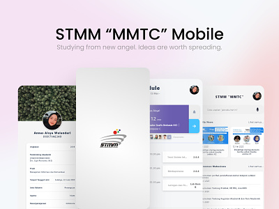 STMM "MMTC" - University App Mobile app design college redesign study ui