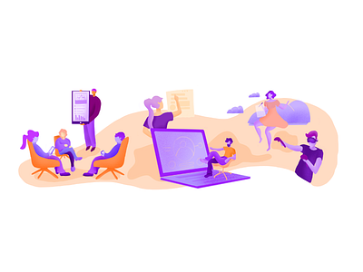 Landing Page Illustration