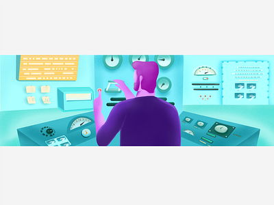 Illustration for "If Widget" on Wordpress buttons control center control panel controller design illustration plugin settings settings page widgets wordpress wordpress design