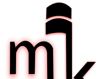 Mk? graphic design logo