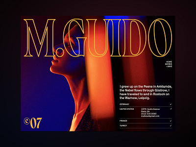 M.Guido — Personal Web Info