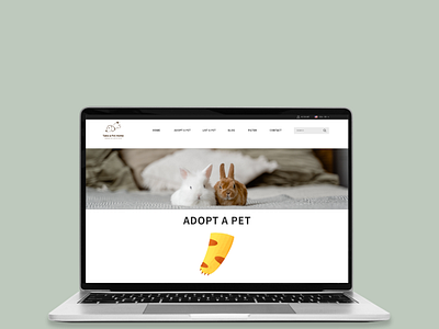Pet Adoption Website - Confirmation Page confirmation page design design high fidelity prototype pet adoption website prototype ui ux
