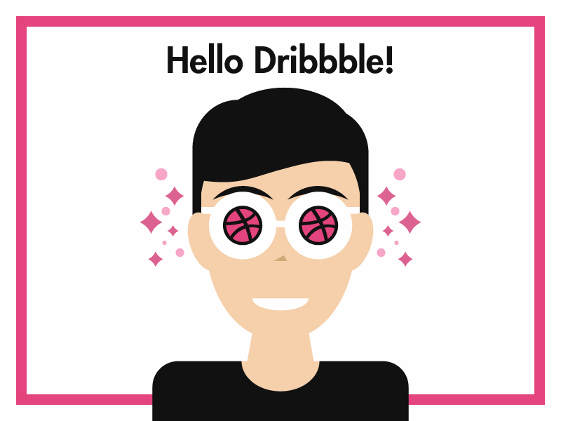 Hello Dribbble! debut first shot