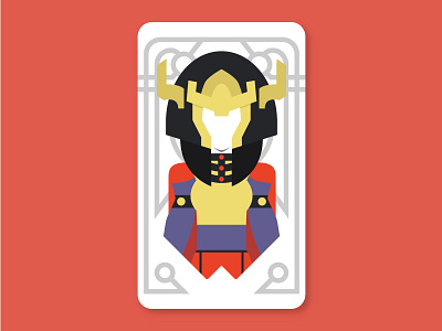 Big Barda - Tarot Design