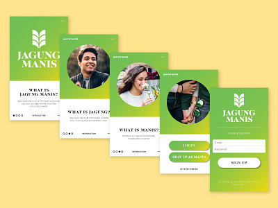 Jagung Manis UI/UX