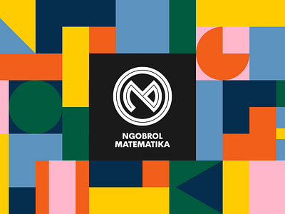 Ngobrol Matematika branding geometric guideline identity logo math mathematics shapes