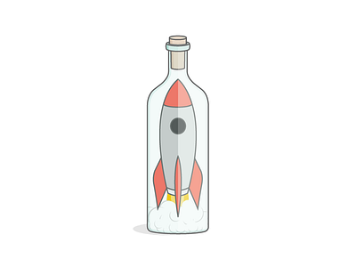Rocket Ship (In A Bottle)