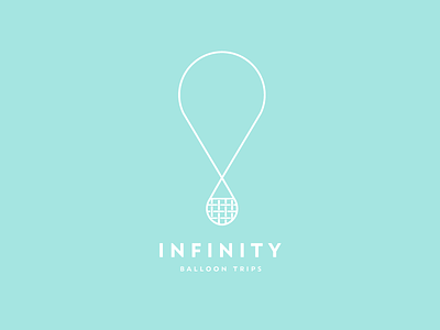 Balloon Logo balloon brand dailylogochallenge infinite infinity line logo