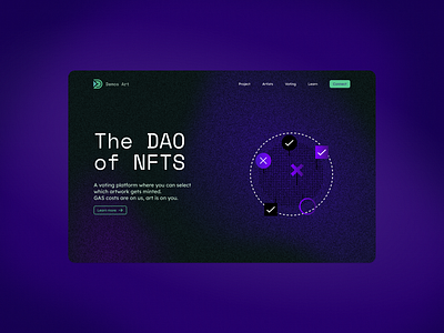 NFT Landing page