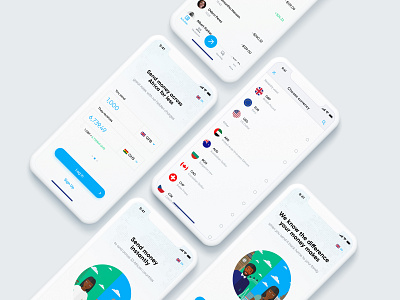 Ecobank - Rapid Transfer App android app bank clean design illustration ios simplicity ui usability user experience user interaction ux