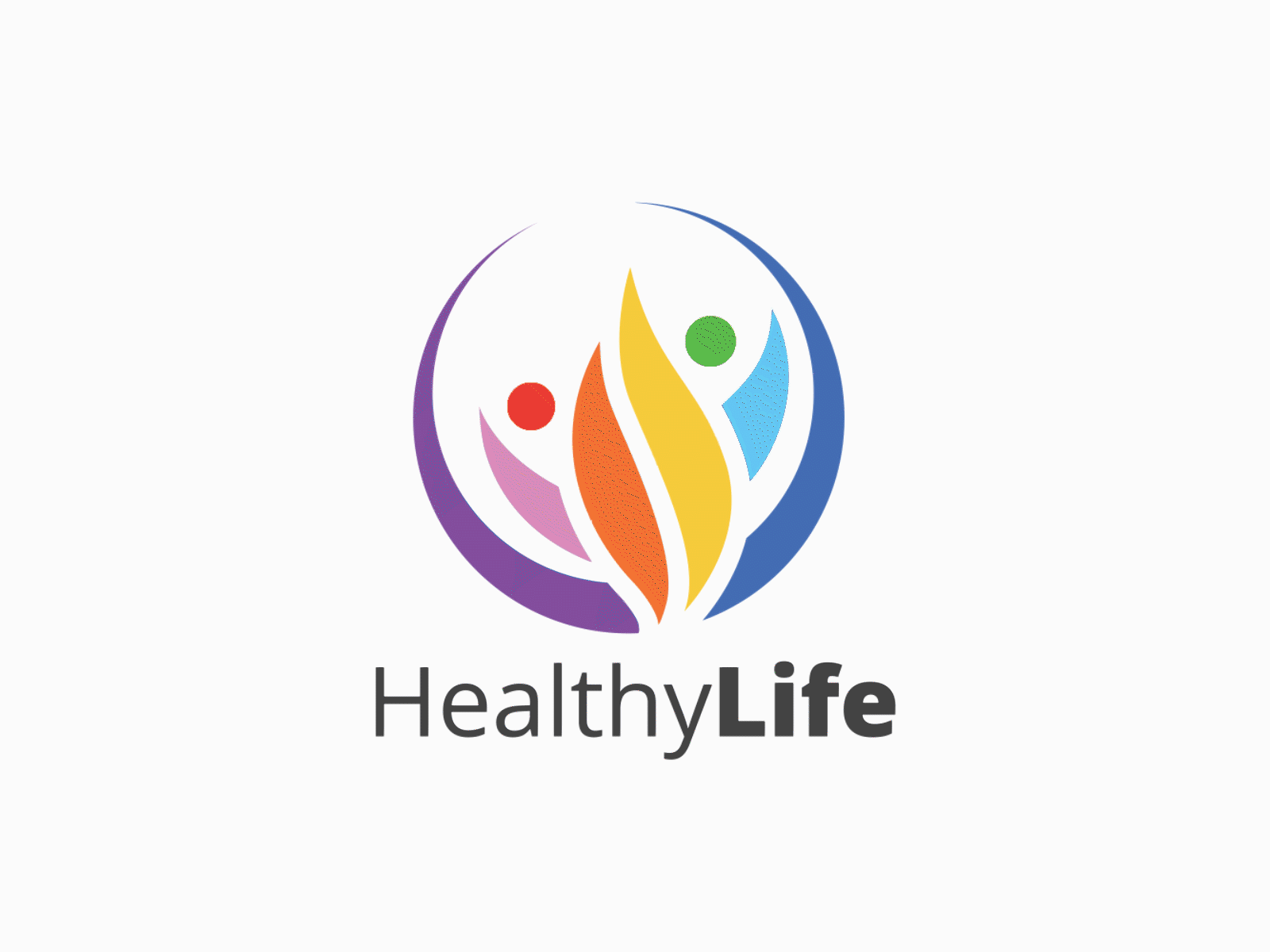 Healthy Life logo animation 2d 2d animation 2d custom animation 3d animation branding custom animation custom logo animation design graphic animation graphic design logo logo animation logo design motion graphics