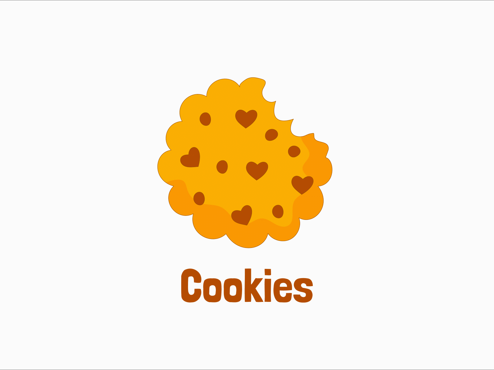 Cookies logo animation