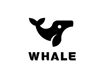 Whale dribbble logo logos nautical plumbing whale whale logo
