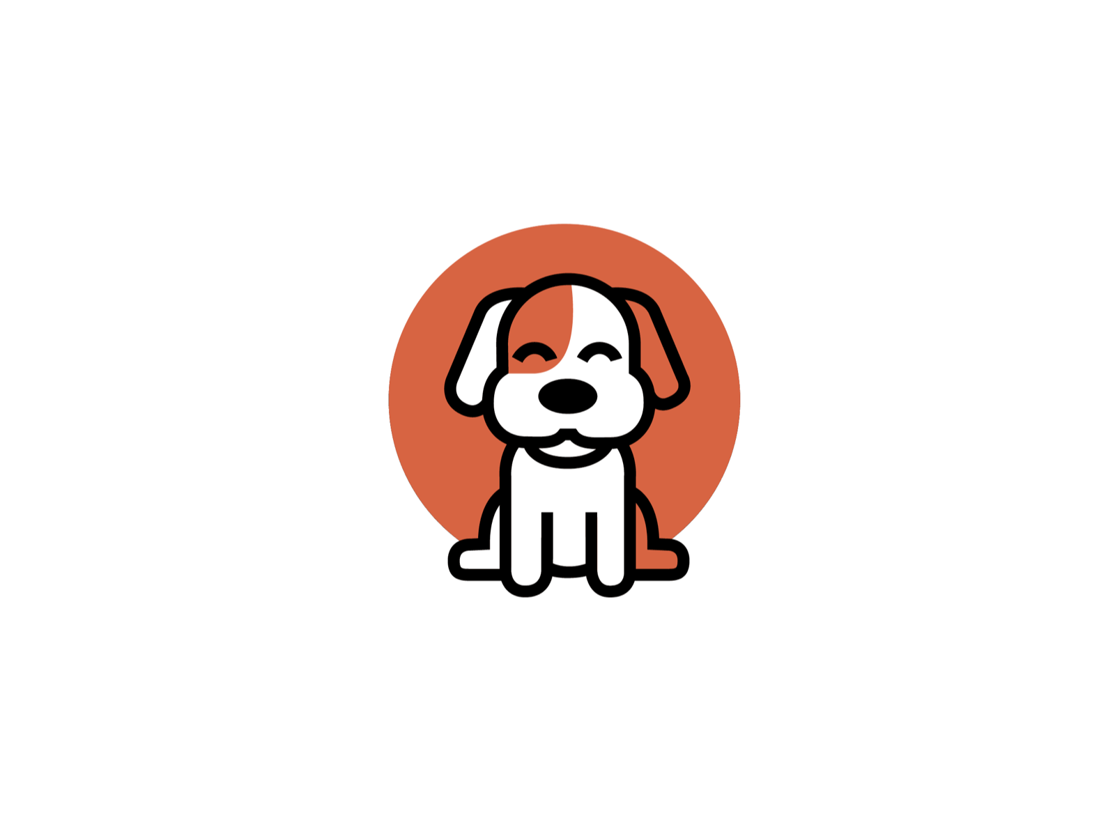 good dog animation art dribbble gif icon illustration logo