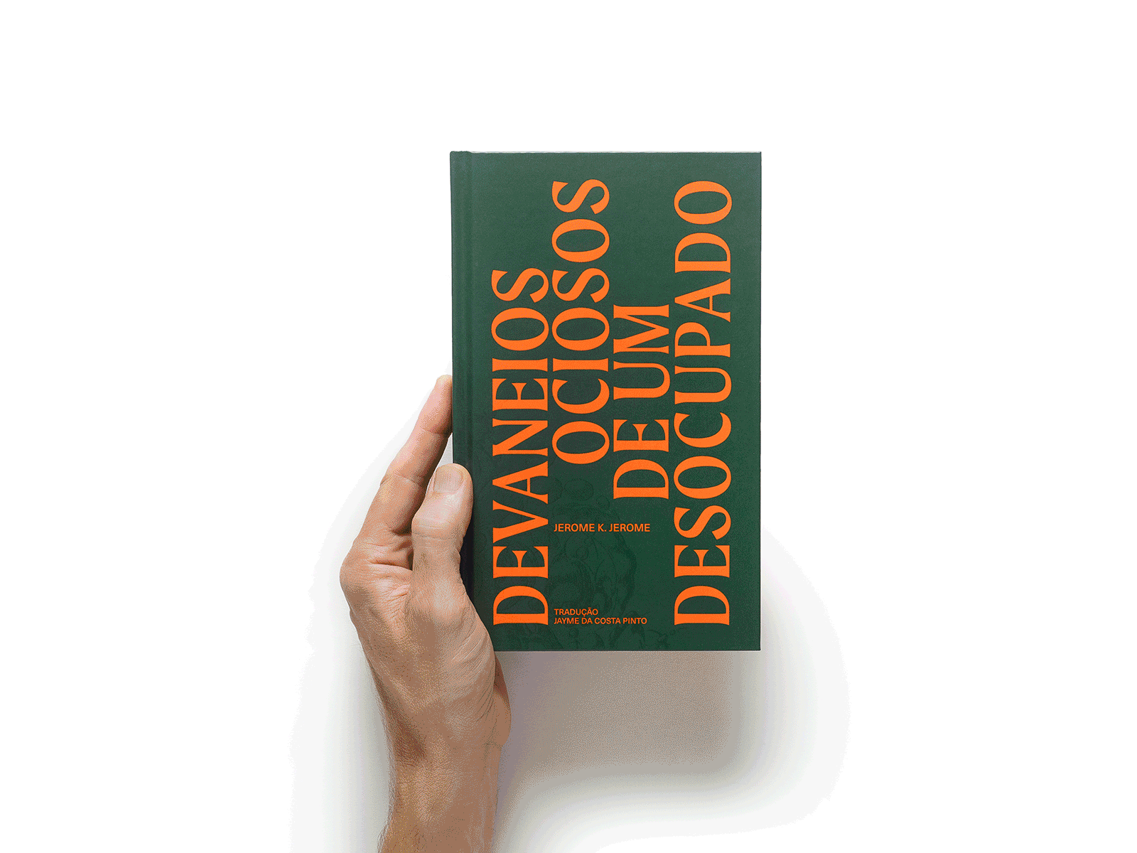 Devaneios Ociosos de um Desocupado book design editorial typogaphy