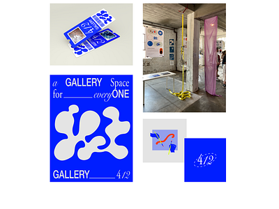 Gallery 412 branding design graphic design