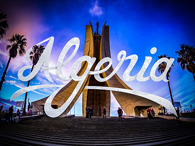 Algeria - Hand Lettering