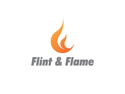 DLC - Day #10 - Flame challenge design f fire flame flint graphic graphicdesign grid idea logo logo design logoart logodesign logolounge logolove logos vector