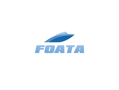 Day #23 - Foata blue boat challenge design graphic graphicdesign idea logo logo design logodesign logos sea speed type water