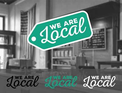 We Are Local branding design icon john matychuk logo nebraska omaha typography vector