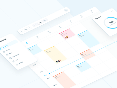 Calendar web app