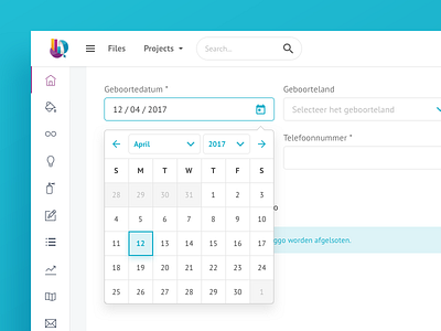 Forms Forms Forms! calendar card dashboard design dropdown form interface tooltip ui ux web webdesign