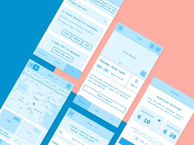 anyExcuse – Mobile Wireframes app app design application design app mobile mobile app mobile app design ui ui app ux wireframe wireframes