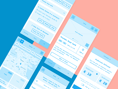 anyExcuse – Mobile Wireframes