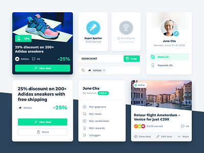 Needle – Design System cards component components design elements design system elements interface product design style guide ui kit user interface widgets