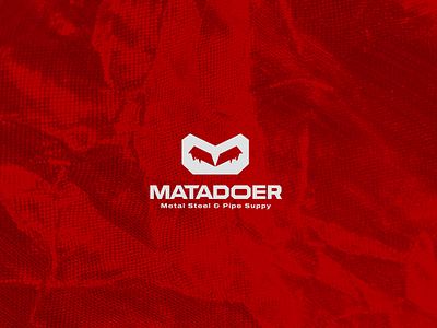 Logo & Brand Matadoer Metal Steel Industries brand idenditity branding design employee factory graphic design logo manufature minimalist stationery steel