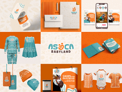 ASOCA BABYLAND - LOGO VISUAL BRAND IDENTITY