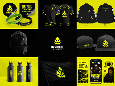 SPRINKEL - TEAM ESPORT Visual Identity