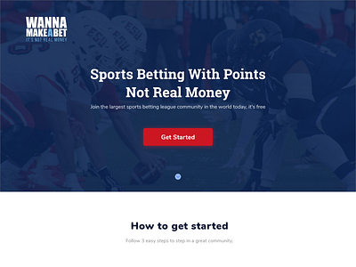 WannaMakeaBet branding design illustration landing page logo sports betting sports brand typography ux