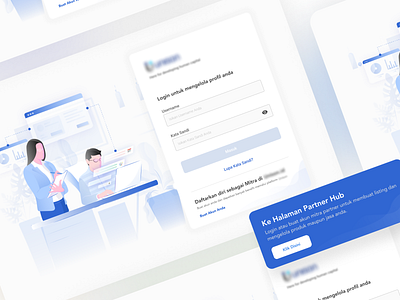 Login Page - Project design designer illustration login ui